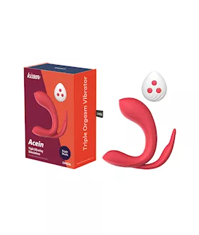 Acein Remote Controlled Triple Thrills Vibrator