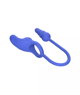 Dally Remote Controlled Vibrating Cock Ring With Anal Plug