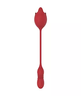Licking Flower Vibe With Thrusting Love Egg