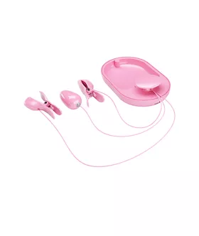 Surprise Box Electroshock Vibrating Nipple Clamps And Bullet Vibe