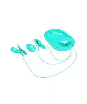Surprise Box Electroshock Vibrating Nipple Clamps And Bullet Vibe