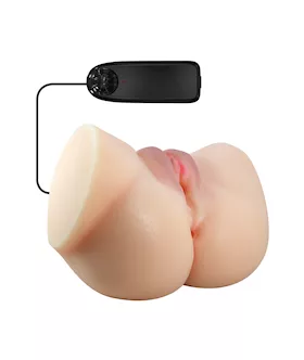 Emilia Vibrating Ass Dual Channel Masturbator