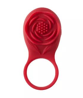 Irresistible Rose Vibrating Cock Ring