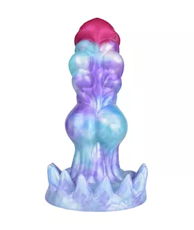 Ice Sorcerer Knotted Fantasy Dildo