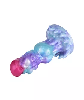 Ice Sorcerer Knotted Fantasy Dildo