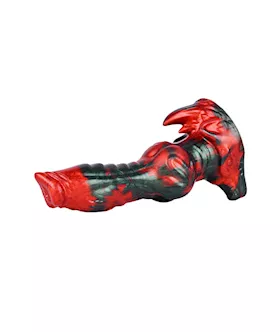 Fiery Fenrir Knotted Fantasy Dildo