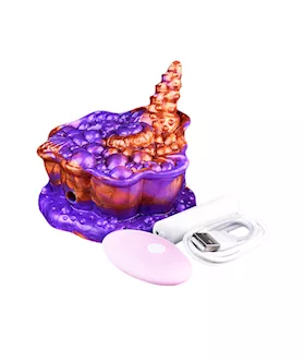 Seashell Remote Controlled Vibrating Fantasy Grinder