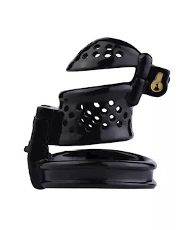 Trapped Chastity Cage