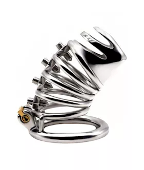 Screwup Spiked Chastity Cage