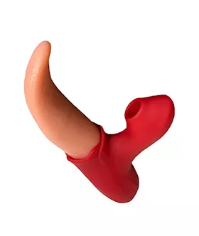 Lusty Licking Tongue Suction Vibrator