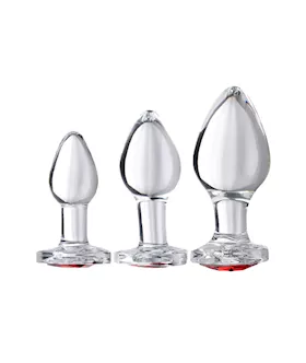 Love Heart Butt Plug Set