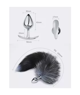 Luxury Fox Tail Butt Plug