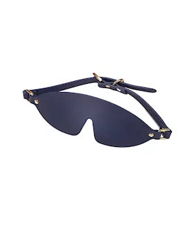 Soft Faux Leather Eye Mask