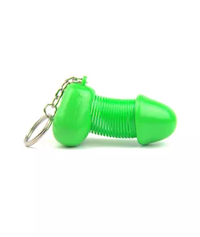 Slinky Cock Key Ring