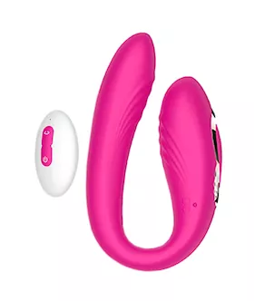 Spinning Remote Controlled Couples Vibrator