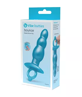 B Vibe Butties Bounce Beaded Silicone Plug