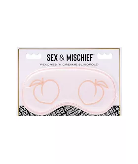 Sex And Mischief Peaches N Creame Blindfold