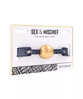 Sex And Mischief Cougar Ball Gag