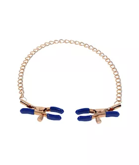 Sex And Mischief Cougar Chained Nipple Clamps