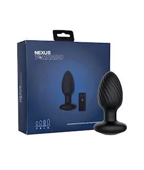 Nexus Tornado Rotating Vibrating Butt Plug