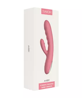 Svakom Avery Thrusting Rabbit Vibrator