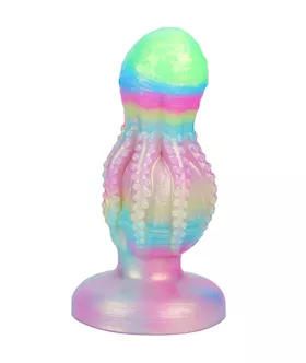 Octopus Skull Glow In The Dark Fantasy Dildo