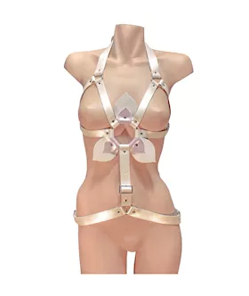 Leather 13 Magnolia Luxury Full Body Harness