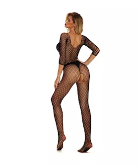 Entice Gingham Goddess Bodystocking