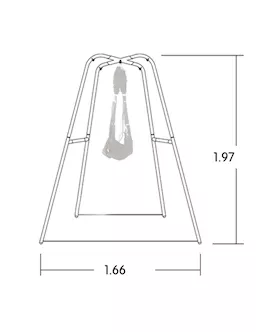 Swept Bondage Sex Swing