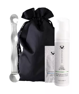 FREE Lucent Rippled Glass Massager  Essentials Bundle