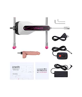 Lovense App-controlled Thrusting Mini Sex Machine