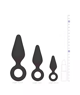 Easytoys Pointy Butt Plug Set