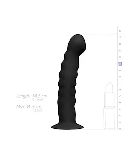 Ribbed Thruster Strap-on