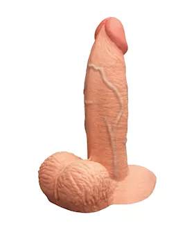 B Vibe Slipskin Girthy Realistic Dildo