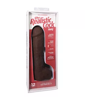 The Realistic Cock Ultraskyn - 12 Inch With Balls