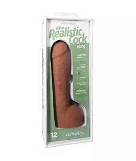 The Realistic Cock Ultraskyn - 12 Inch With Balls