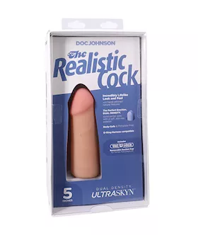 The Realistic Cock Ultraskyn - 5 Inch