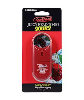 Goodhead Juicy Head Spray To-go - Sour Cherry