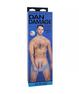 Signature Cocks Dan Damage Ultraskyn Cock