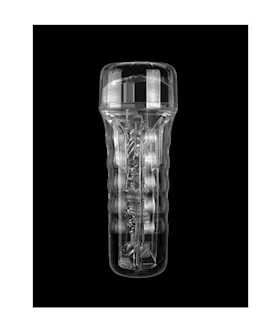 Ice Girl Clear Textured Masturbation Cup