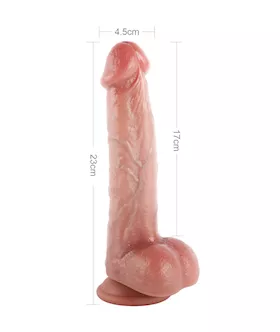 Knight Dual-layered Silicone Dildo