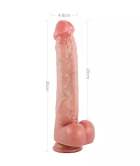 Champion Dual-layered Silicone Dildo