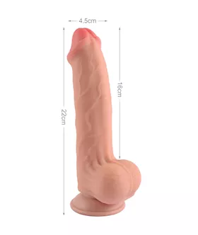 Lord Sliding Skin Dual Layer Dildo