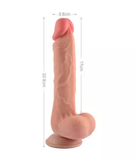 Sovereign Sliding Skin Dual Layer Dildo