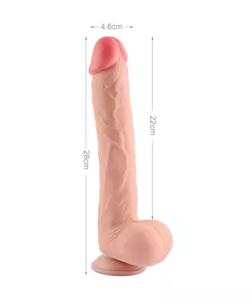 Virtuoso Sliding Skin Dual Layer Dildo