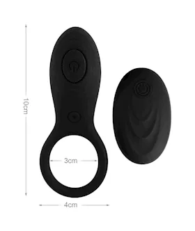 Pleasure Luxury Remote Control Silicone Cock Ring