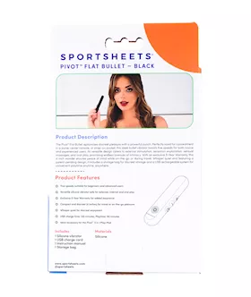 Pivot Flat Bullet Vibrator