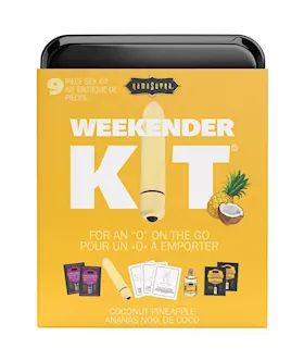 Coconut Pineapple Vibrator Weekender Kit