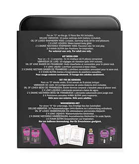 Raspberry Kiss Vibrator Weekender Kit