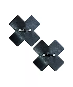 Peek A Boo Jewel Piercing X Nipple Cover Pasties